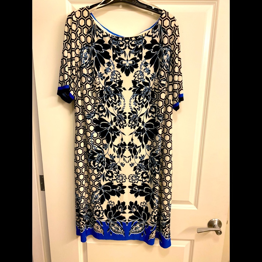 Eliza J multicolored dress 16W